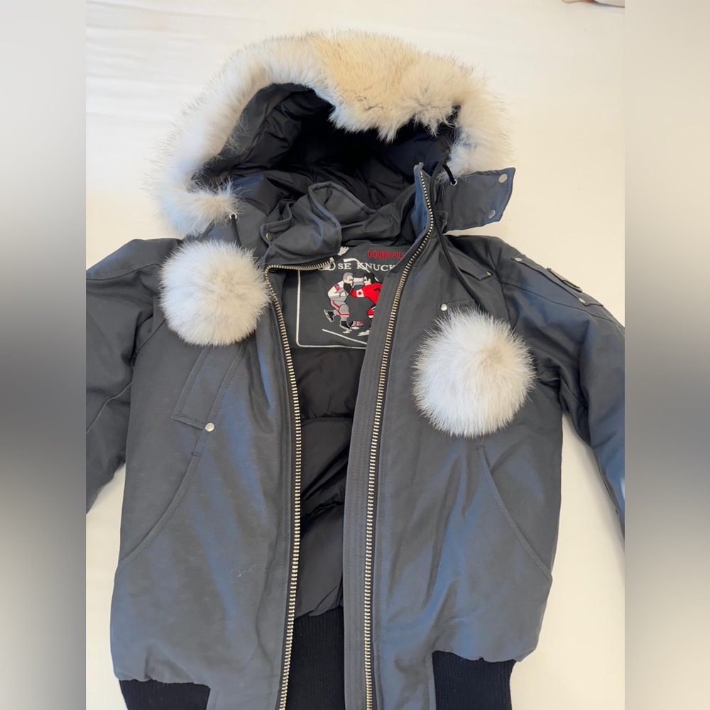 MOOSE KNUCKLES ORGINAL DEBBIE
SHEARLING BOMBER jacket